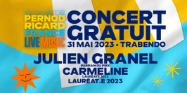 Prix Société Pernod Ricard France Live Music 2023, concert mercredi 31 mai au Trabendo !