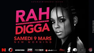 Rah Digga en concert au New Morning