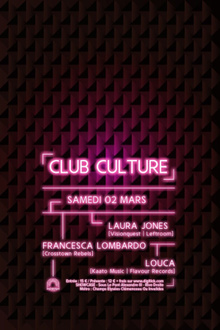Club Culture : Laura Jones