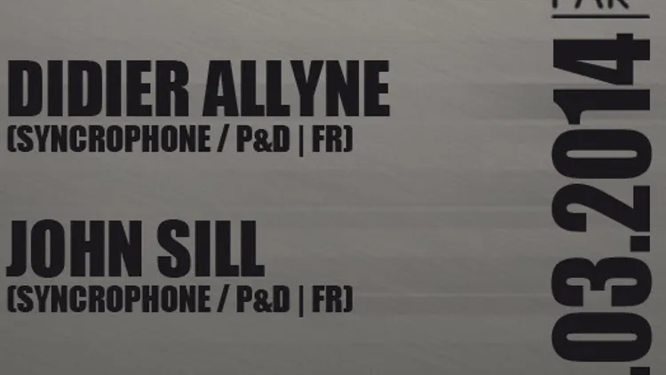 Syncrophone Label Night with Dj QU