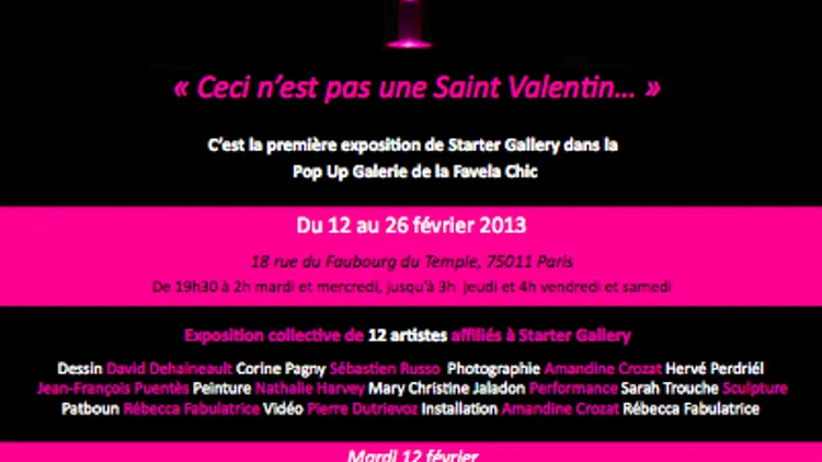 Ceci n'est pas une Saint Valentin