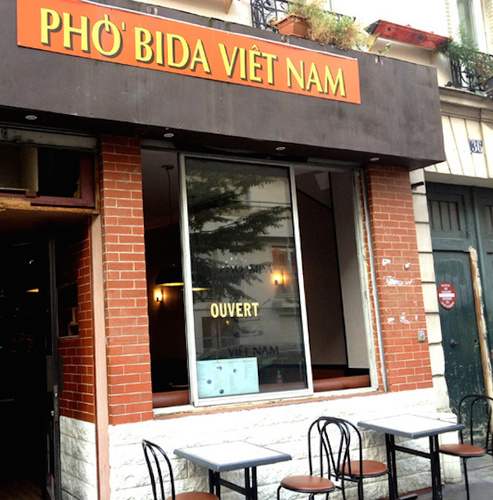 Pho Bida Restaurant Paris