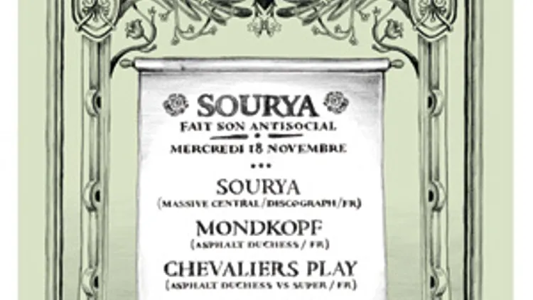 SOURYA FAIT SON ANTISOCIAL