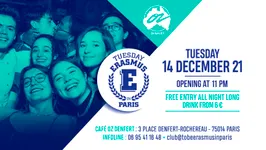 TUESDAY ERASMUS IN PARIS