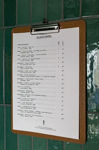 Bonhomme Restaurant Paris