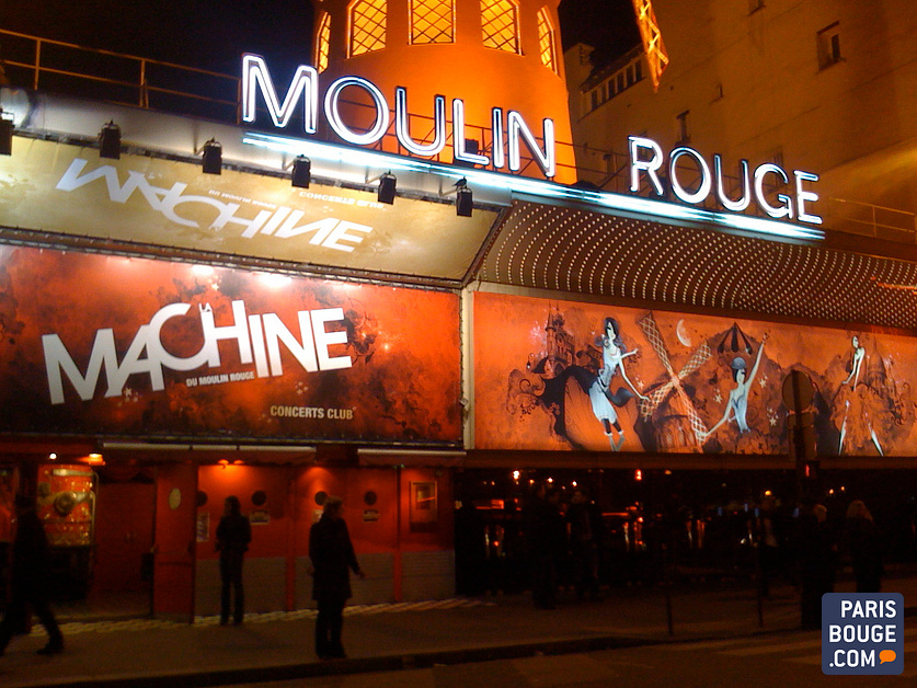 La Machine Du Moulin Rouge évènements à Venir Machine du Moulin Rouge, Paris - Club, Salle, Salle de concert