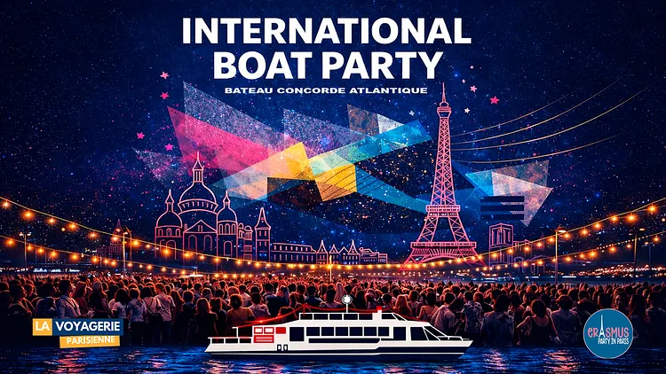 International Erasmus BoatParty !