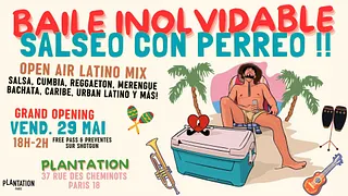 BAILE INOLVIDABLE - Salseo con Perreo! Open air Latino mix Salsa, Cumbia, Reggaeton, Merengue y más!