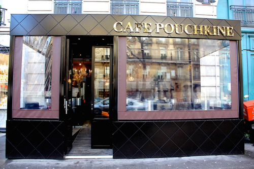 Le Café Pouchkine Saint Germain Restaurant Paris