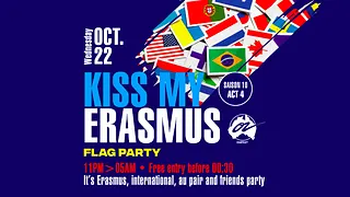 Kiss my Erasmus @ Café OZ