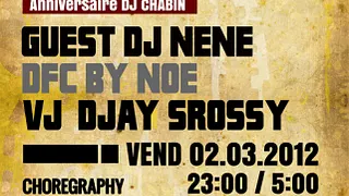 DJ CHABIN FETE SON ANNIVERSAIRE