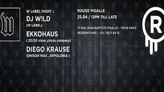 LE ROUGE PRESENTE w LABEL NIGHT