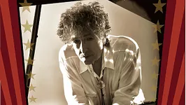 Bob Dylan and his band en concert