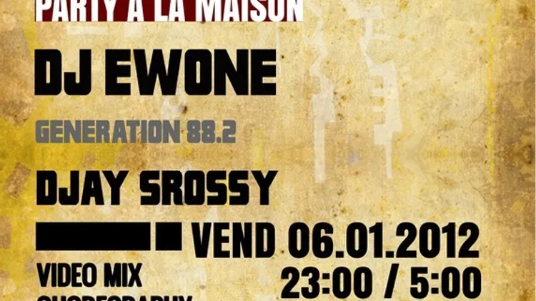 PARTY A LA MAISON
