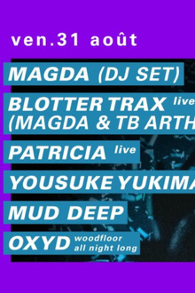Concrete: Magda, Blotter Trax Live (Magda & Tb Arthur), Patricia Live, Yousuke Yukimatsu