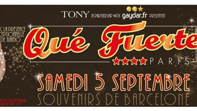 Qué Fuerté Paris - Souvenirs de Barcelone