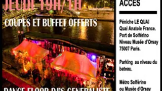 AFTER WORK AU QUAI