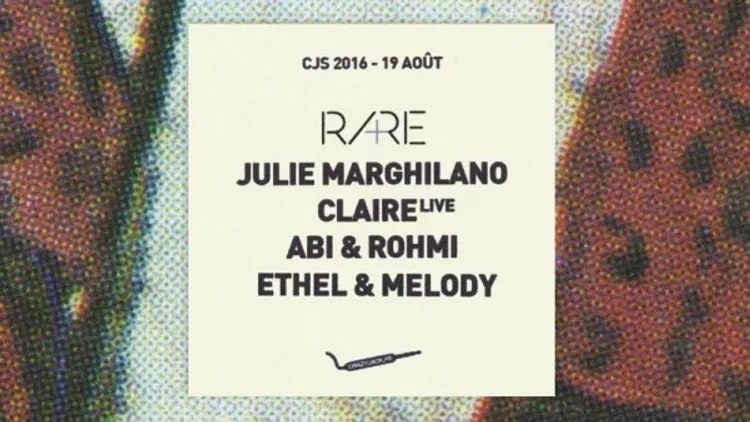 CJS 2016 RA+RE Records : Julie Marghilano, Claire live, Abi, Rohmi