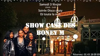 SOIRÉE DISCO CRAZY & SHOW CASE BONEY M
