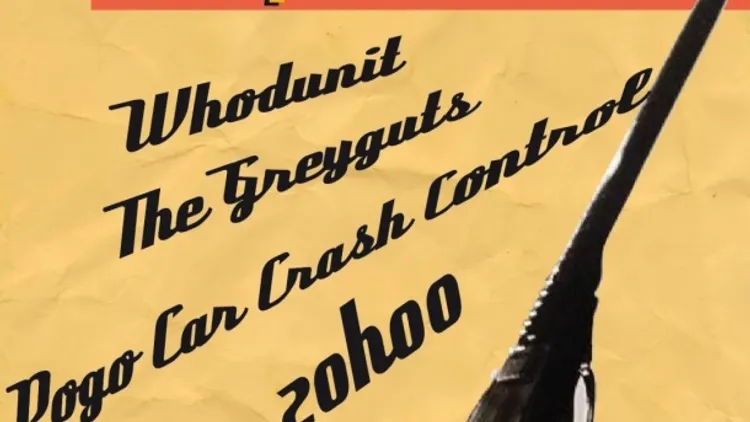 Concert The Greyguts, The Whacks, Whodunit