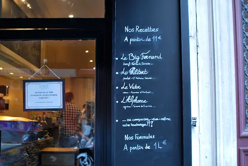 Big Fernand Restaurant Paris