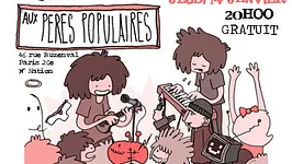 Soirée Grosse Caisse TV aux Pères Populaires