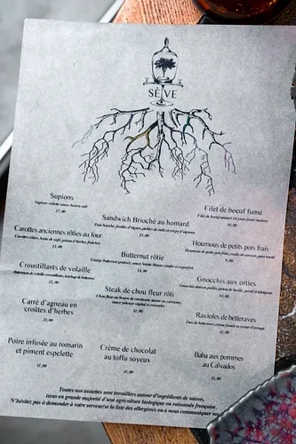 Sève Restaurant Paris