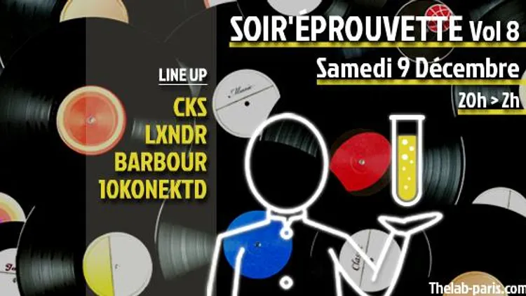 soir'éprouvette vol8-spéciale vyniles
