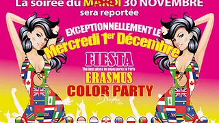 FiESTA ERASMUS spéciale COLOR PARTY