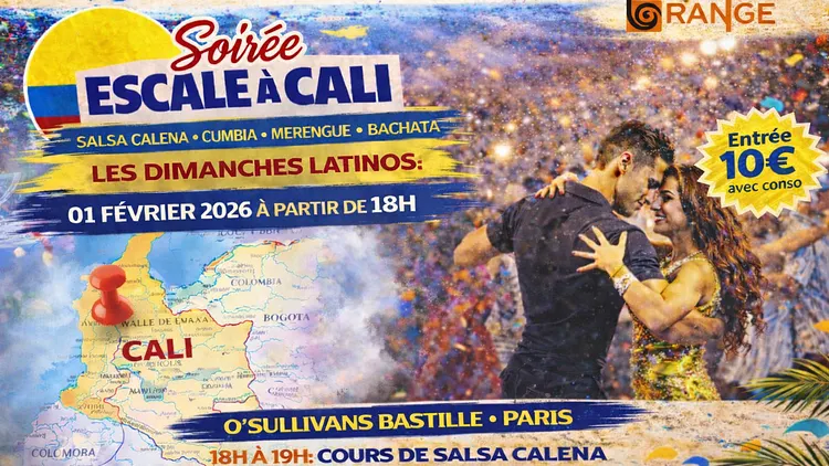 🎶 Escale à Cali - Le Dimanche Latino 💃
