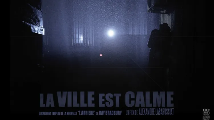 projection La Ville est calme