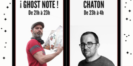 DJ Ghost Note & Chaton aux platines