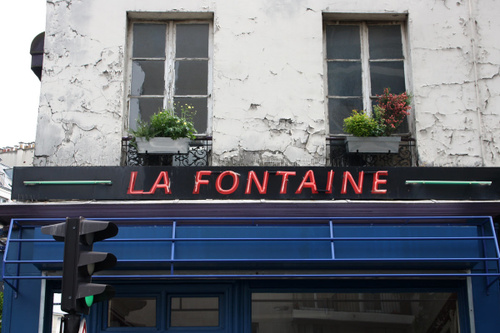 La Fontaine de Belleville Restaurant Paris
