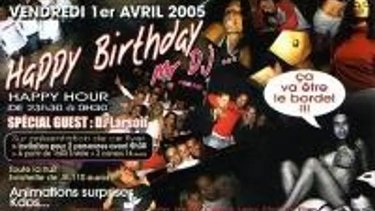 Happy Birthday Mr Dj
