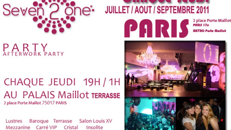 After Work @ PALAIS MAILLOT
