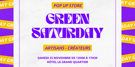 Pop Up Store Green Saturday