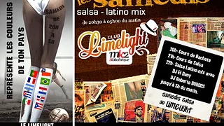 Samedi Salsa Latino Mix - Au Limelight 20h À 05h