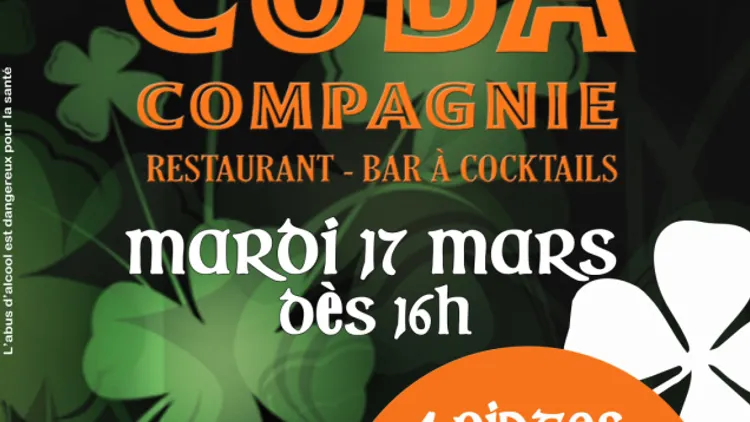 SAINT PATRICK'S DAY AU CUBA COMPAGNIE