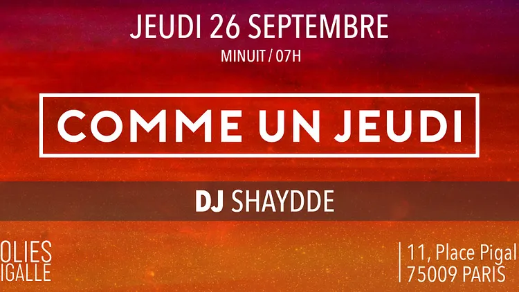 COMME UN JEUDI