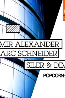 CLUB/ Popcorn Records : Amir Alexander + Marc Schneider + Siler & Dima
