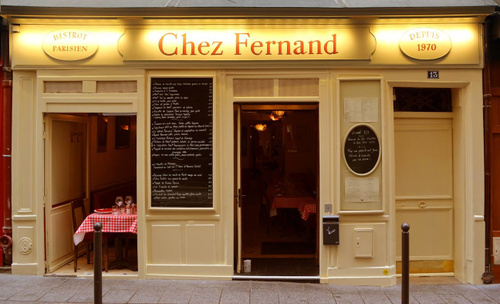 Chez Fernand Restaurant Paris