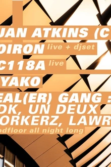 Concrete: Juan Atkins (Cybotron) / Voiron / Vc118a / Myako
