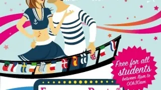 International Erasmus Summer Boat Party