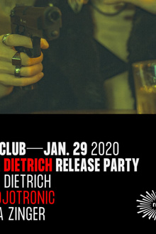 Mila Dietrich Release Party: Djedjotronic, Sara Zinger, Mila Dietrich