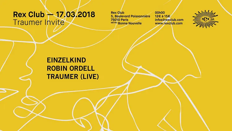 Traumer Invite: Einzelkind, Robin Ordell, Traumer Live