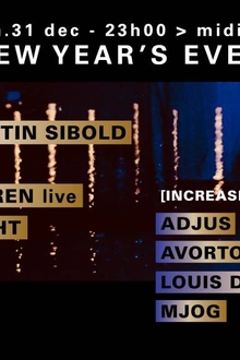 Concrete New Year's Eve: Konstantin Sibold, Kosme, Ben Vedren Live