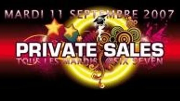 Private Sales/ice Cream Night