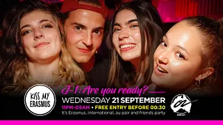 KISS MY ERASMUS @ CAFÉ OZ