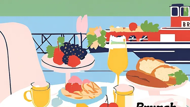 Le brunch sur Seine