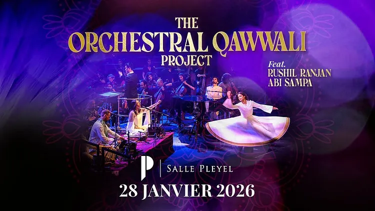 The Orchestral Qawwali Project à la Salle Pleyel le 28 janvier 2026 !